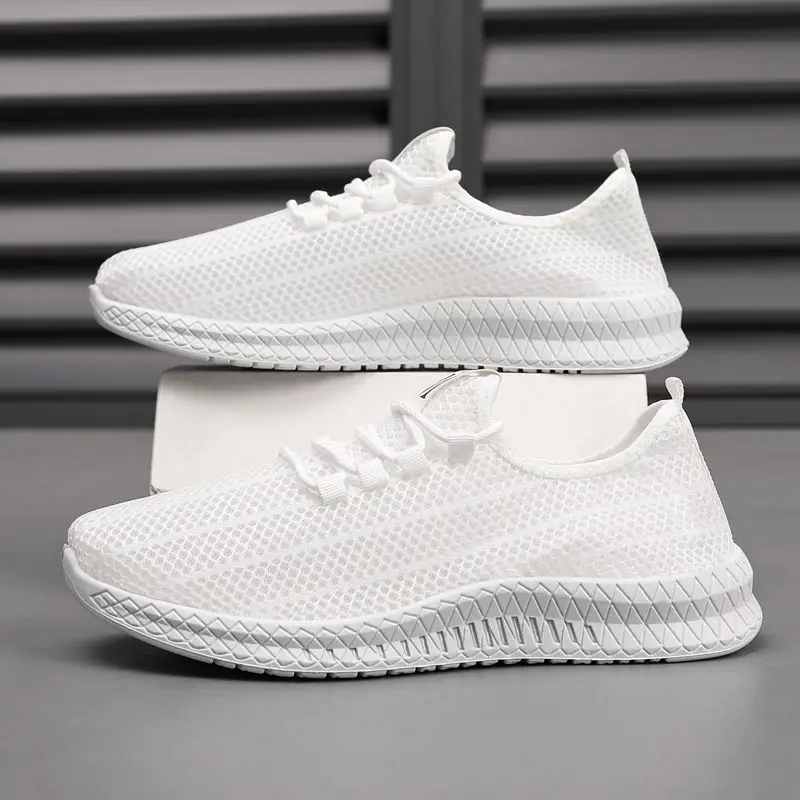 Designer Brand Summer New Men's Mesh Breathable Comfortable Shoes Sneakers Casual Thin Shoes Zapatos Para Hombre Hot Selling