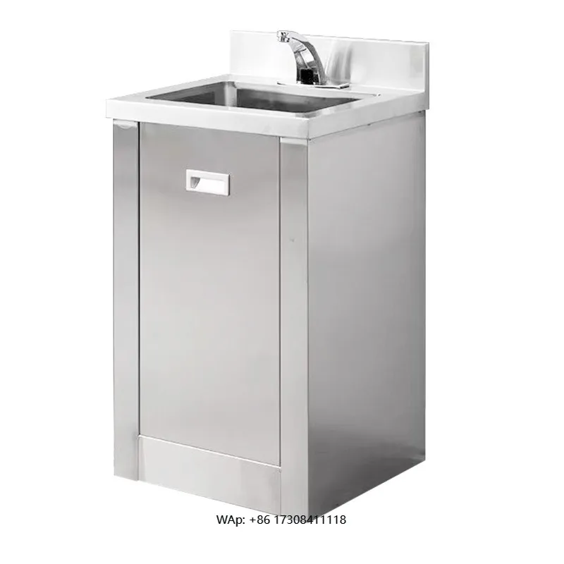 Stainless Steel Chemical Resistance Laboratory Sink Lab Stand With Easy Clean Bench for Cleanroom Working Table
