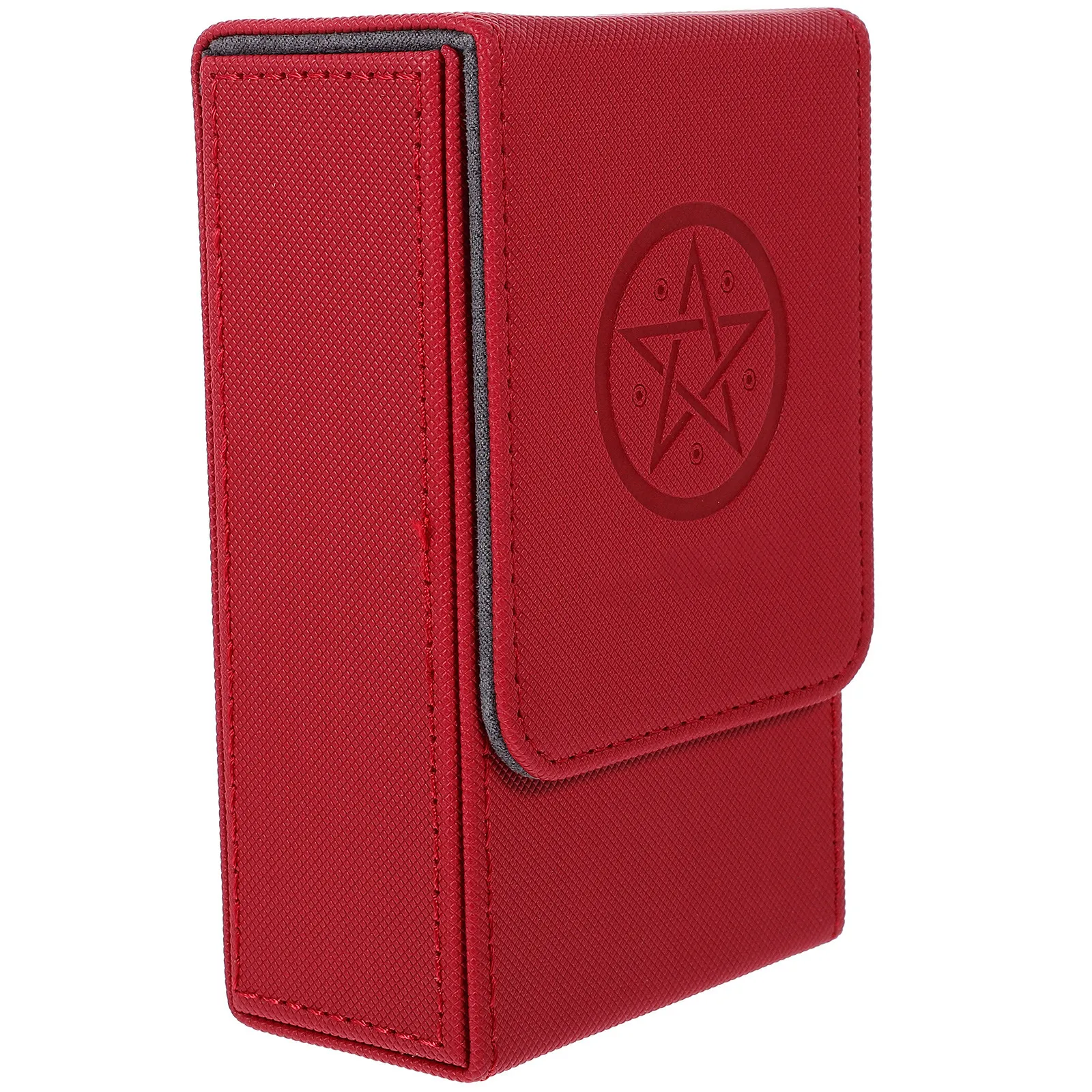 

Коробка для хранения бумажных карт, прямоугольный держатель из искусственной кожи для карт Таро, водонепроницаемый портативный чехол, коллекция инструментов и принадлежностей для викканов