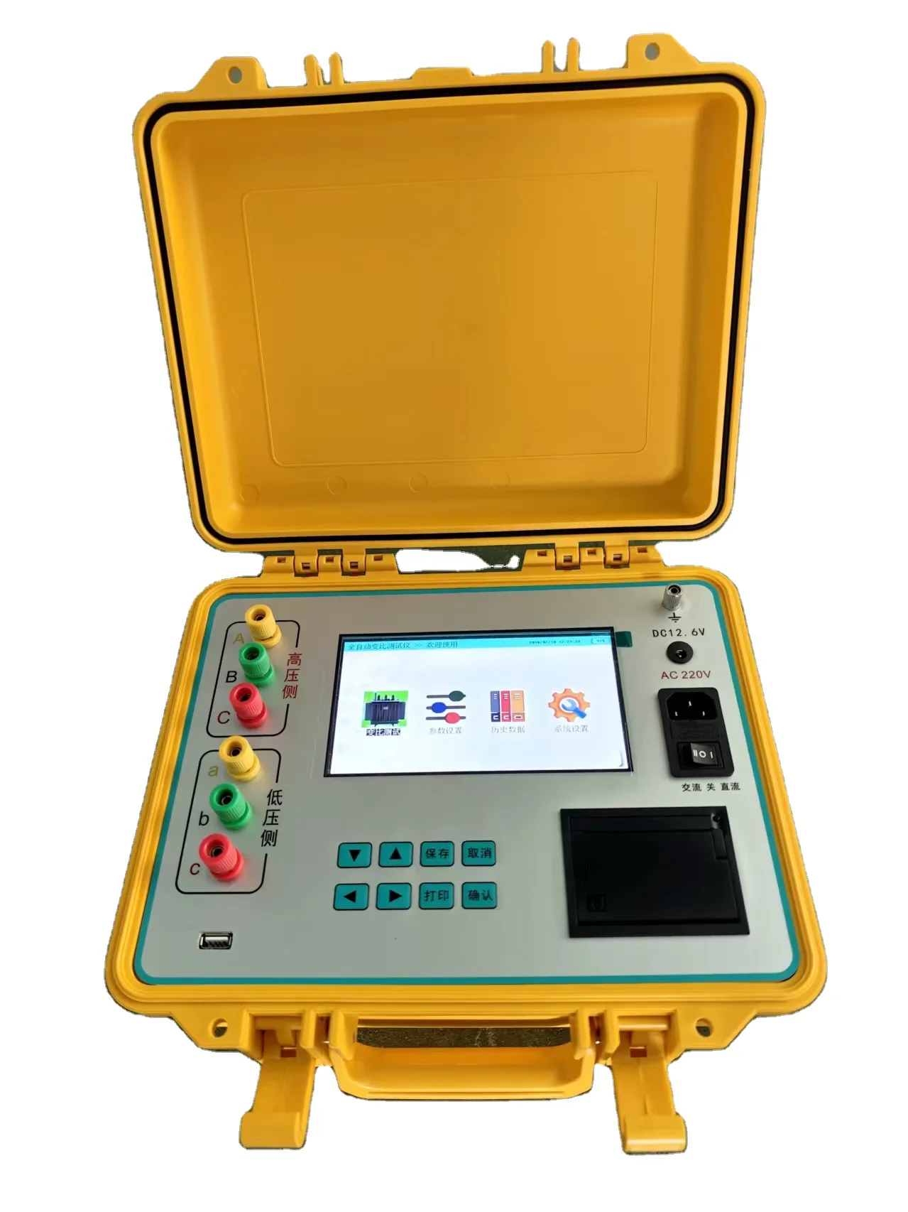 BYBB-A Digital TTR 11s Test Time Three Phase Fast Test Automatic CT PT CVT Z Type Transformer Transformation Ratio Tester