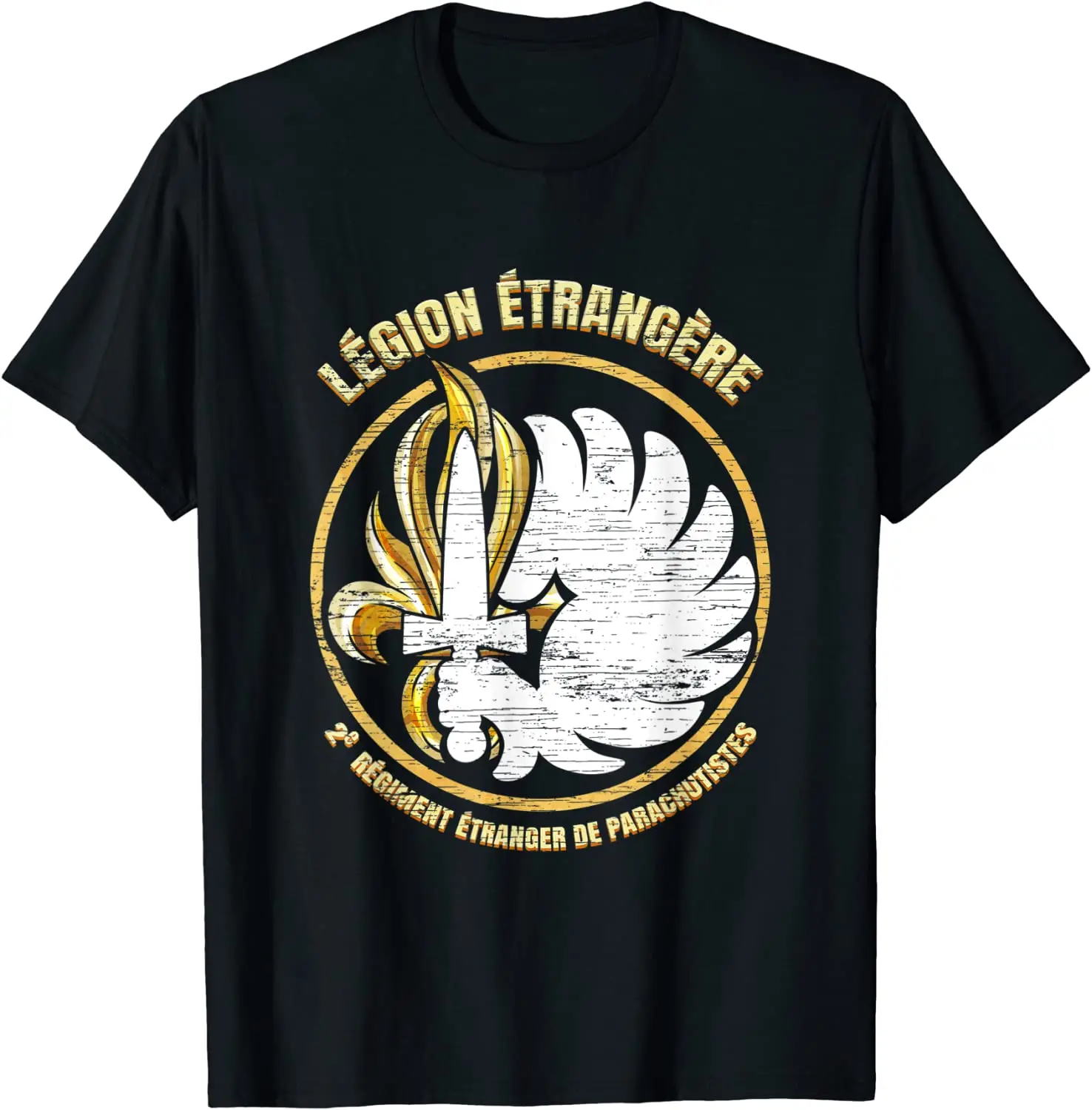 

Legion Etrangere 2e Regiment De Parachutistes Badge Men T-Shirt Short Sleeve Casual Cotton O-Neck Summer Men Clothing