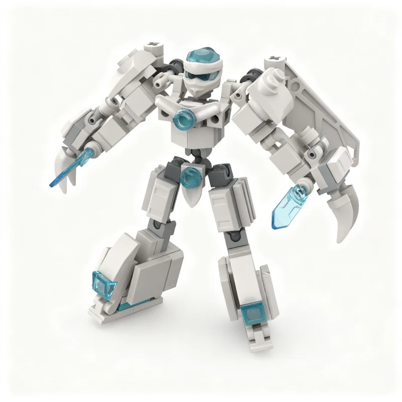 108 Uds. MOC Zane Ninjago figura de acción juguetes modelo extraíbles arquitectura de bloques de construcción regalo de Navidad educación creativa