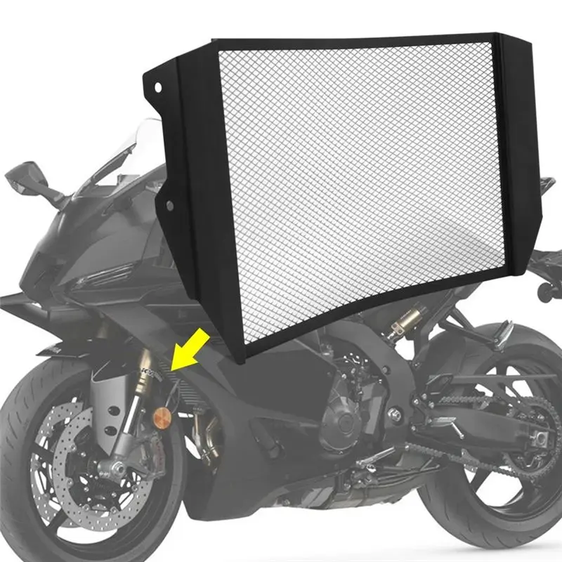 Stable-For YZF R9 Oil Cooler Protector For YZFR9 Motorcycles Radiator Guard Motorcycles Accessories
