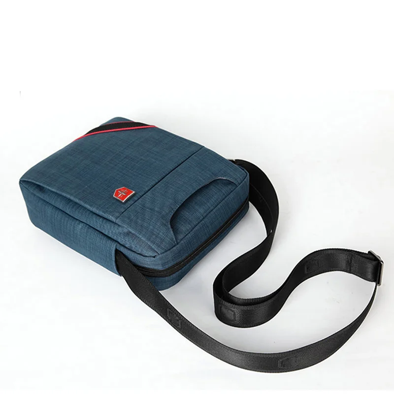 Imagem -06 - Bolsa Mensageiro Oxford Impermeável para Homens Pasta de Negócios Bolsa de Ombro Casual Masculina e Feminina Marca Suíça