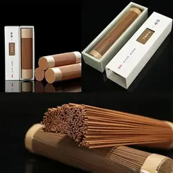 Sândalo e Agarwood incenso, Casa Buda incenso varas, Meditação Aromaterapia, Fragrância Home, Absinto, 400pcs