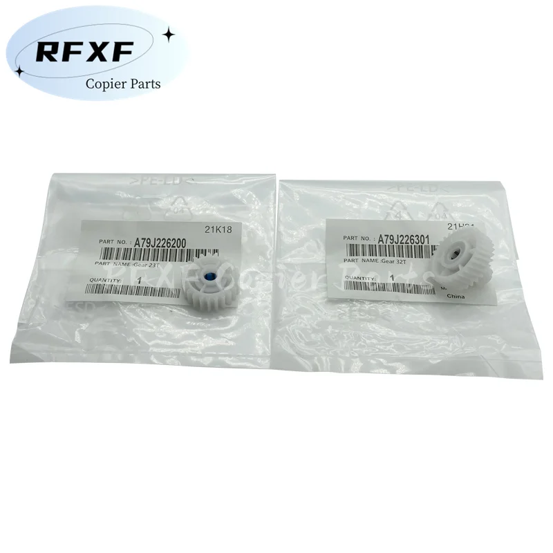 2PCS A79J226301 A79J226200 Original Quality For Konica Minolta BHC558 BHC458 458 558 Paper Feed Drive Gear Copier Printer Parts