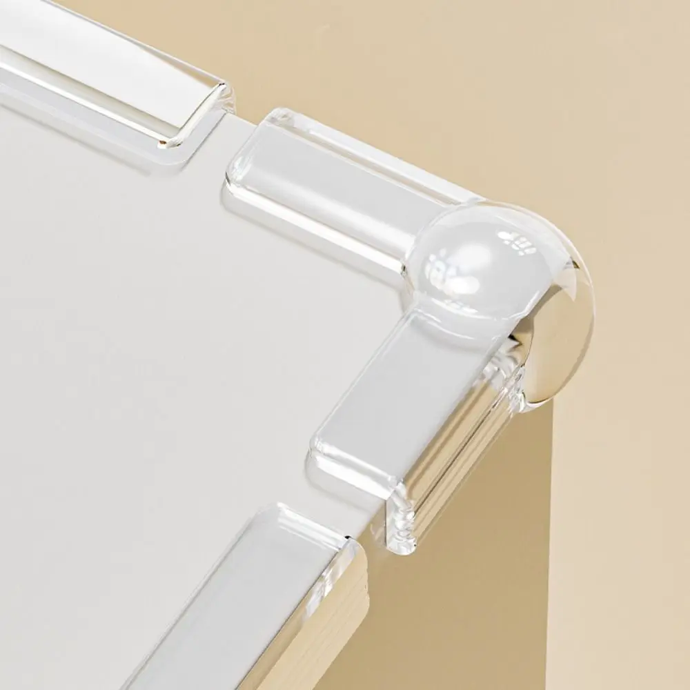 4/8 pçs novo transparente mesa canto cobre babyproofing durável protetores de canto anticolisão adesivos de canto móveis para casa