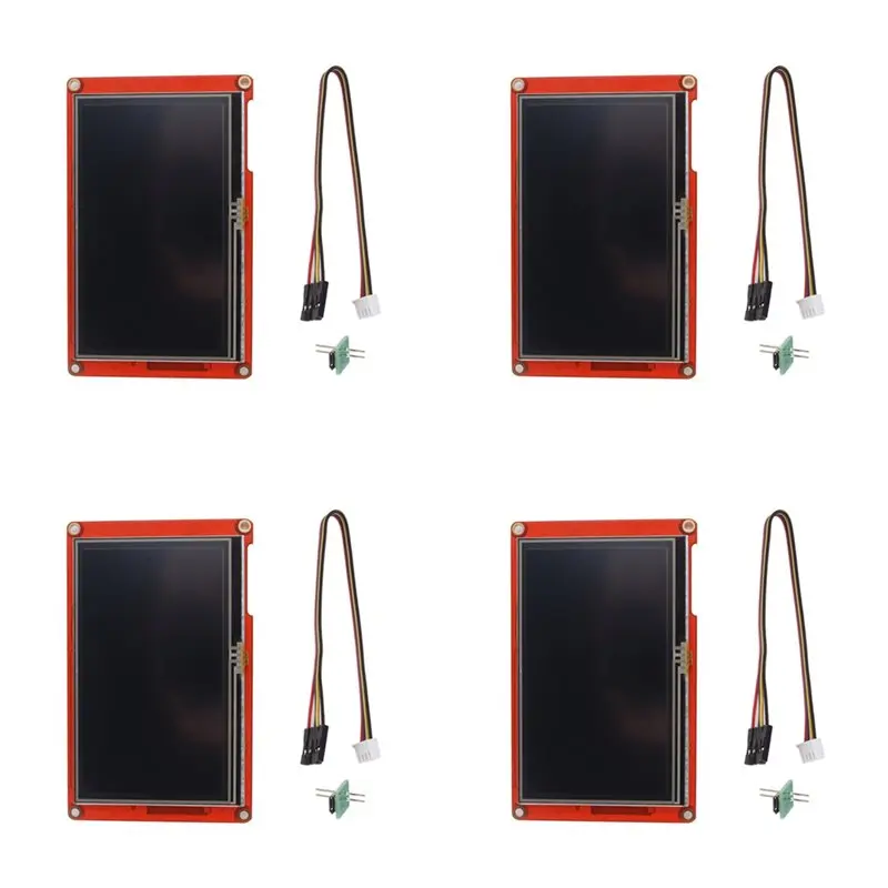 4X NX4827P043-011R 4.3 Inch LCD-TFT HMI Display Module Intelligent Series RGB 65K Color Capacitive Touch Panel