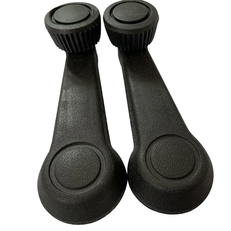 2pcs Window Winder Handle For Vw T2 T25 Transporter Camper Van 1969-1991 Black A327