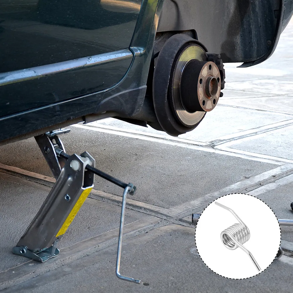 6 pcs Horizontal Spring Thickening Torsion Spring For Car Jack Repair Tool Durable Portable Hydraulic Jack Accessory
