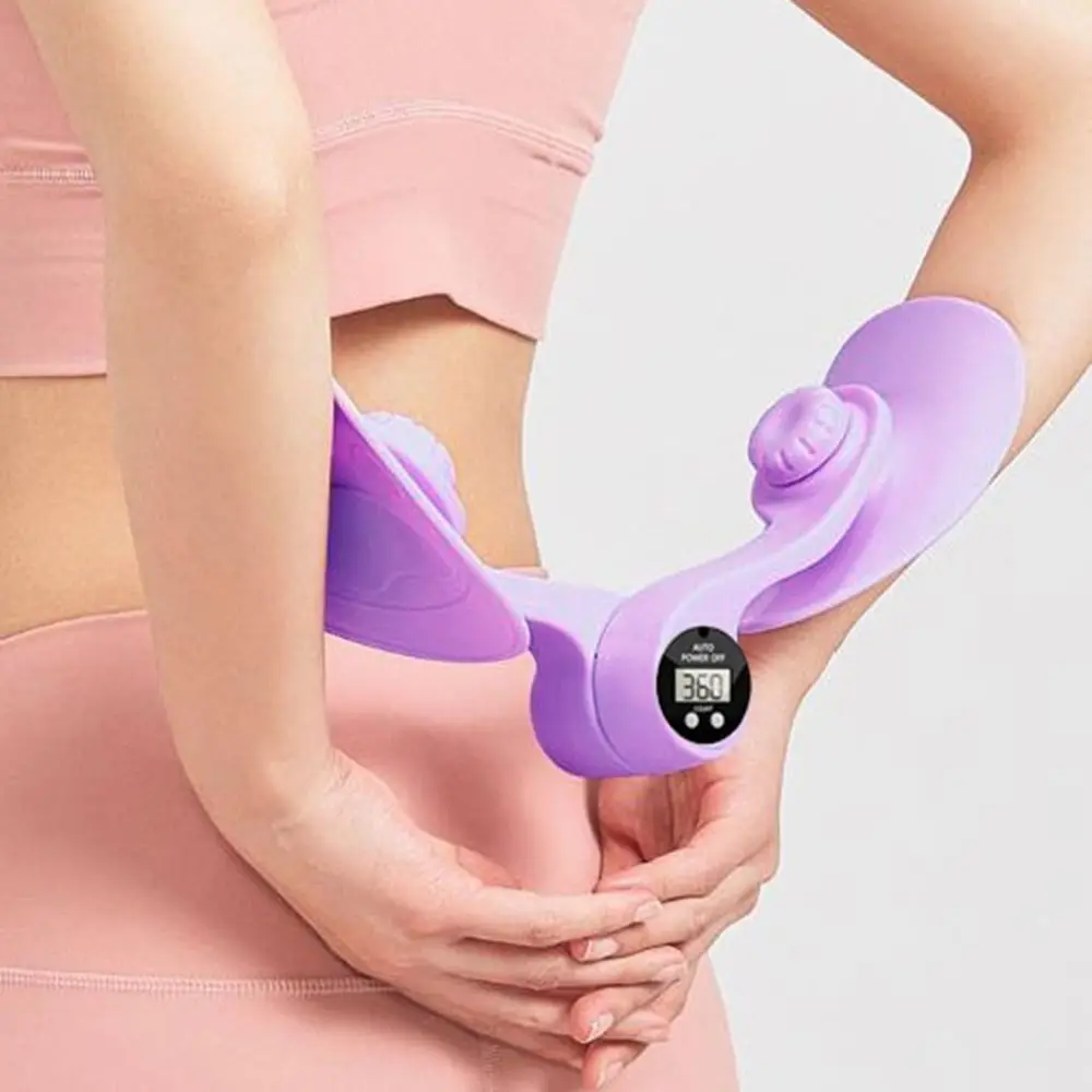 مدرب عضلات قاع الحوض قابل للتعديل مع عداد 360 درجة ° جهاز تدريب الورك القابل للدوران لتشكيل الجسم والساق النحيفة والفخذ #2