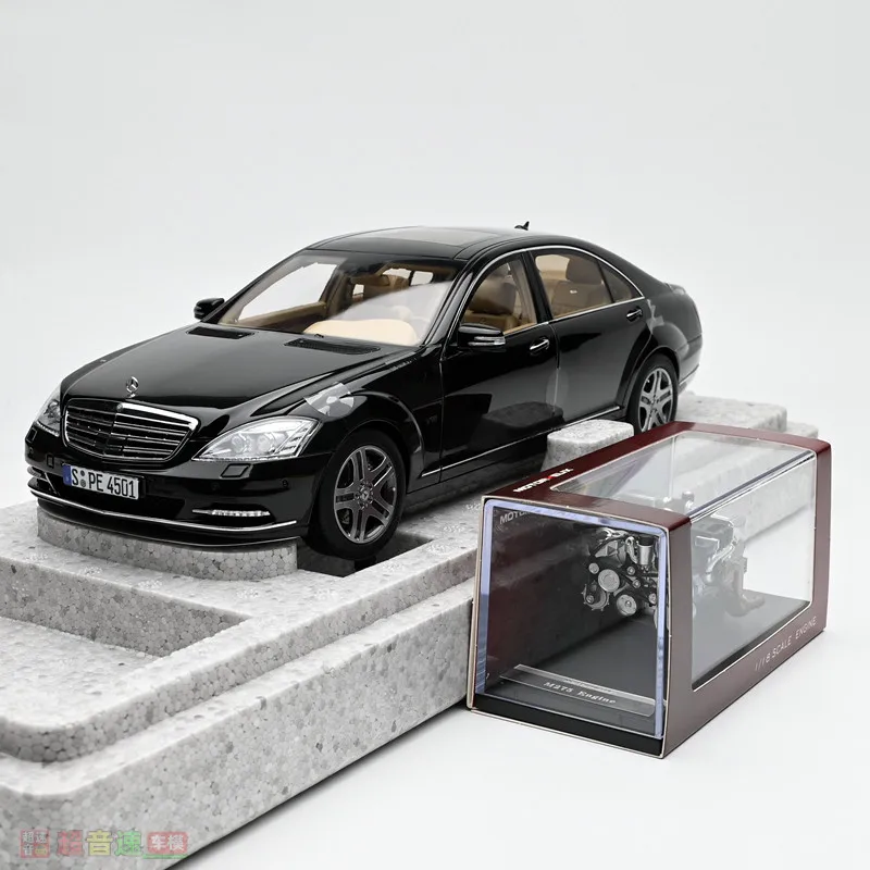 Diecast MotorHelix MH 1:18 Scale Benz S600L W221 Alloy Car Model