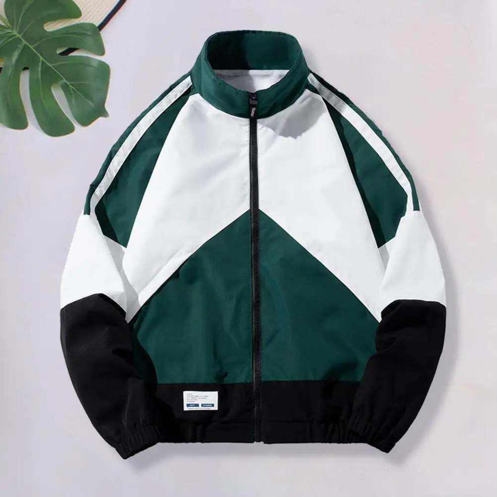 2023 Korean Varsity Jacket Men High Street Patchwork Windbreaker Coats Women Spring Summer Thin Fashion College Bomber Jackets