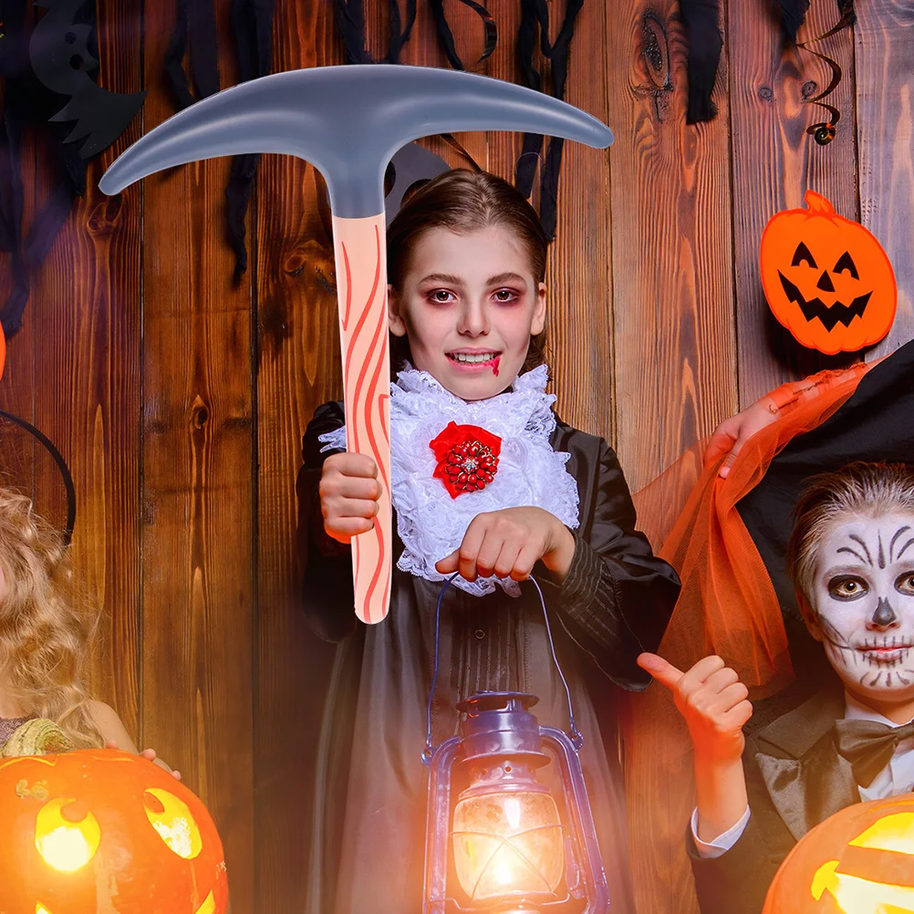 4 قطعة نفخ Pickaxe بالون حفلة الدعامة تفجير Pickaxe متعة الديكور عيد ميلاد بركة لصالح لعبة قابلة للنفخ بركة اللعب