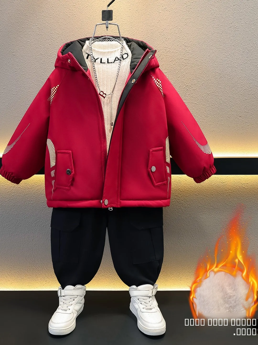 

Утепленная флисовая детская парка: новинка осенне-зимнего сезона, хлопковая куртка для детей, модная зимняя одежда