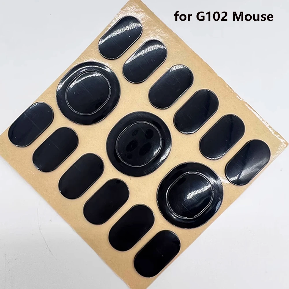 1 комплект подушечек для ножек мыши, сменные ножки для мыши, коньки, наклейки для мыши, подушечки для Logitech G102, коньки для мыши, коврики для ног, аксессуары