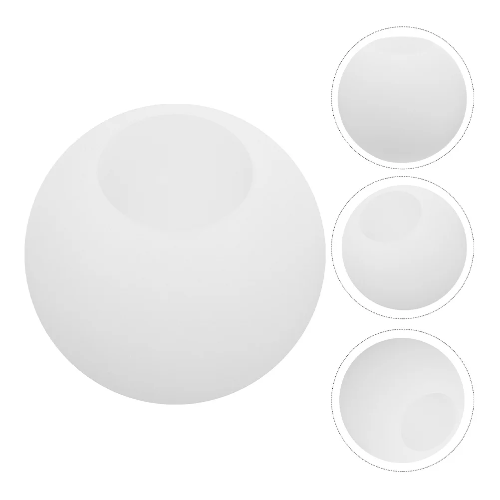 

Glass Round Ball Lampshade Stylish Pendant Light Shade Replacement Fixture Cover Soft Diffused Lighting