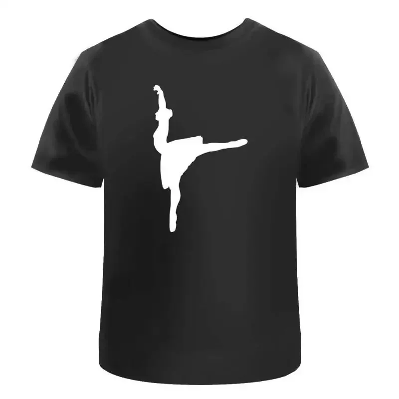 Ballet Silhouette' Cotton T Shirt Ta016337