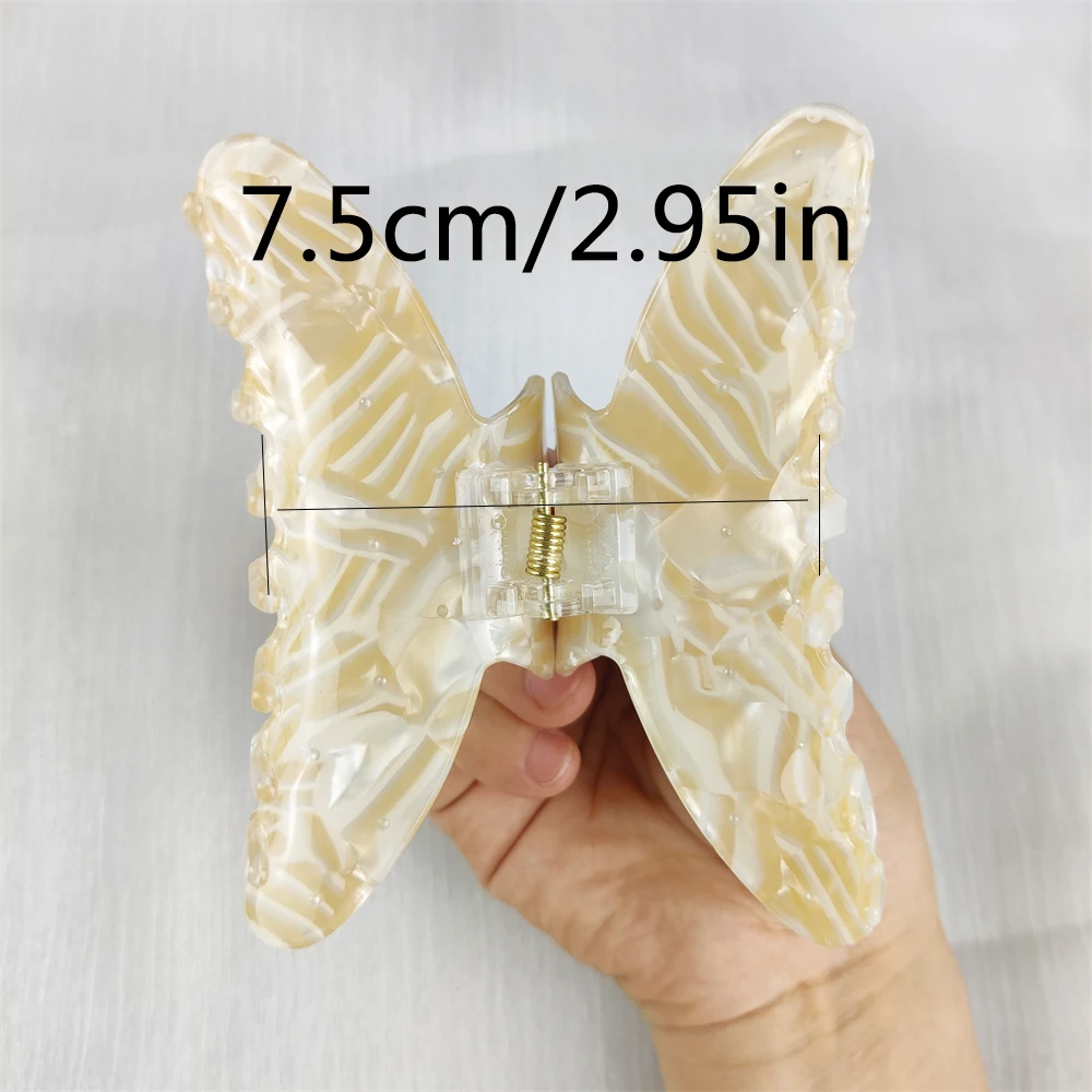 1pc Sweet Elegant Pearl Hair Claws Clips Rhombus Simple Fashion Hair Claw Useful Hair Accessories