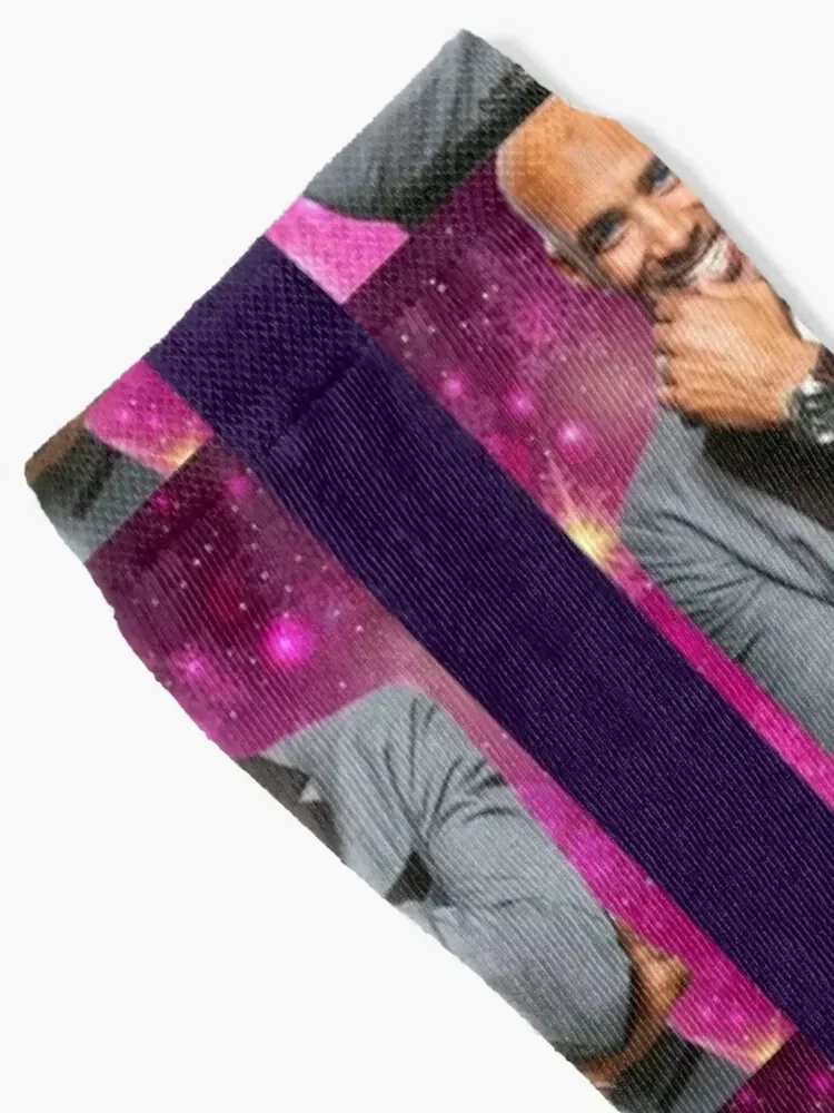 Boris Kodjoe ถุงเท้าแฟชั่นสดใส garter ถุงน่องชายถุงเท้าผู้หญิงผู้ชาย