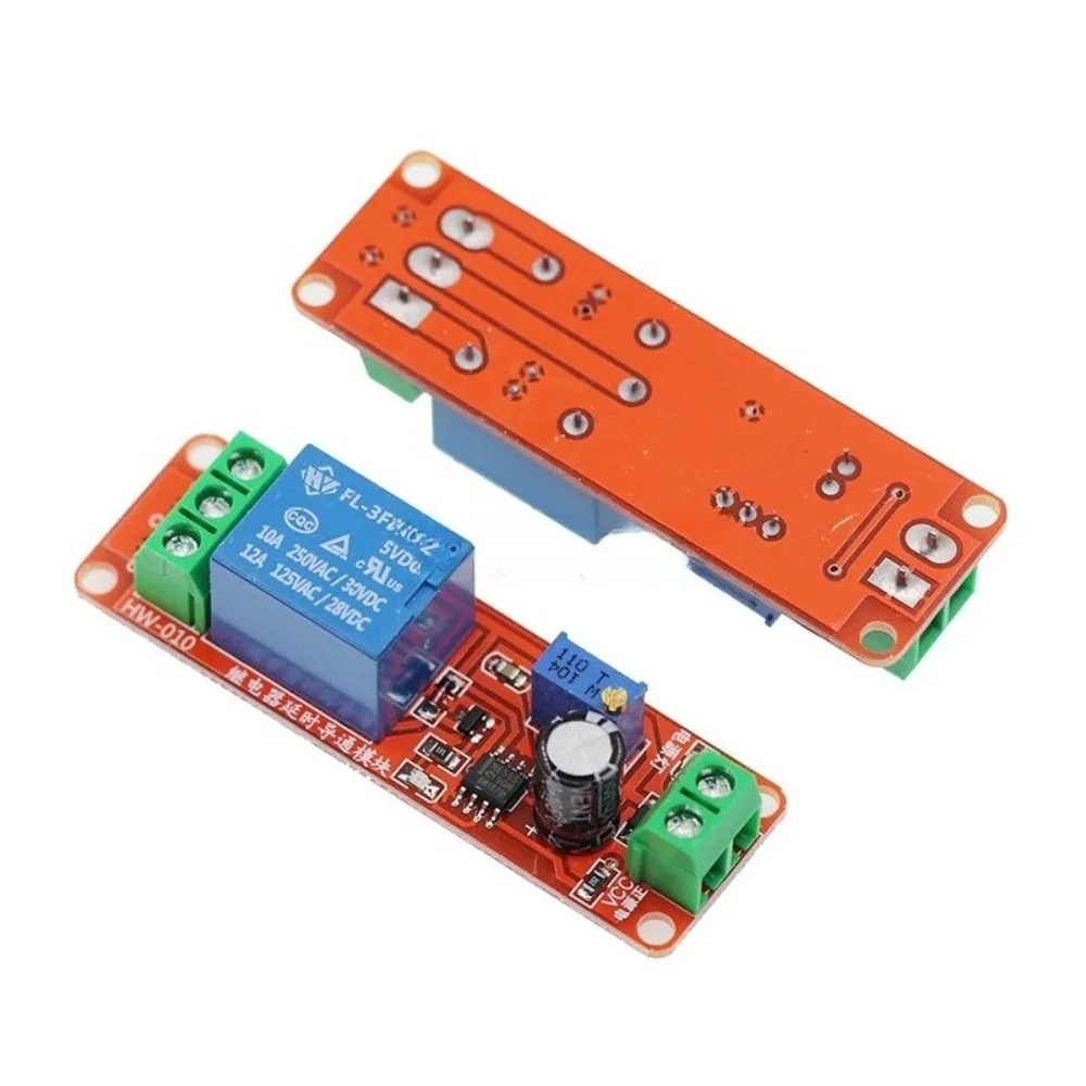 Módulo de relé temporizador de carro 12V com NE555 - interruptor liga/desliga de atraso para eletrônicos automotivos, projetos DIY