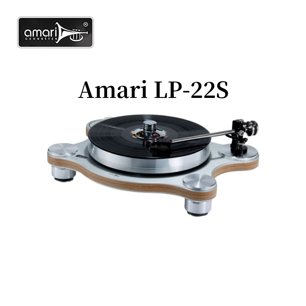 Amari LP-22S Vinyl Record Player Magnetic levitation Record Player With Tonearm Cartridge Stylus Disc Suppression