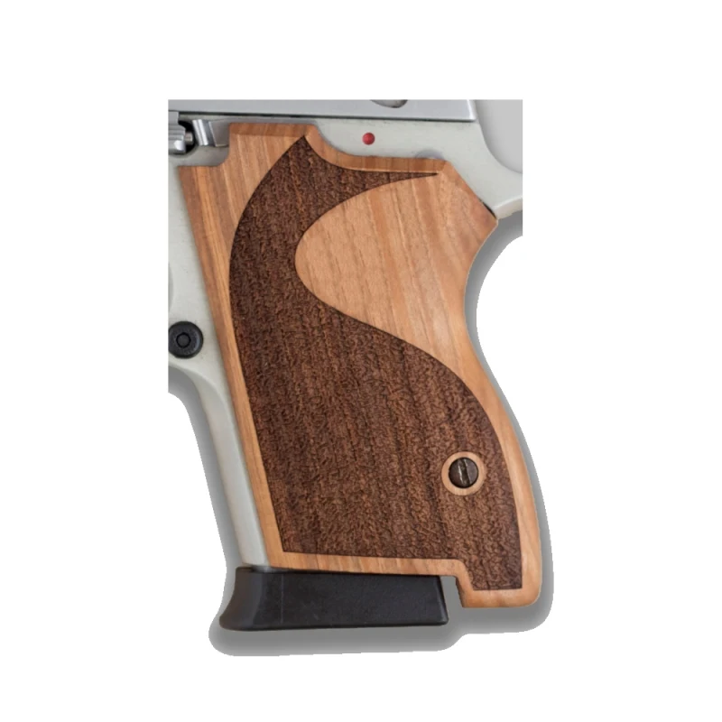 KSD Brand Smith Wesson CS45 Compatible Walnut Grips Stripled