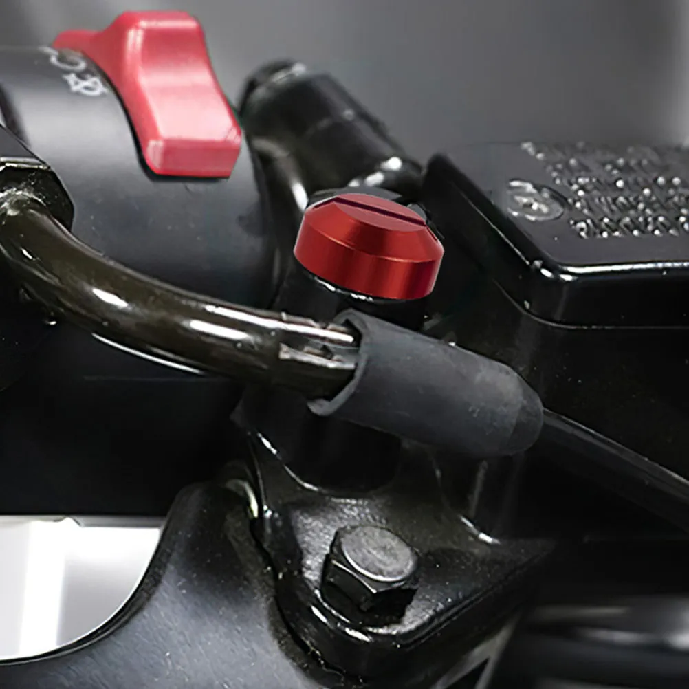 

5pcs Motorcycle Plug Stainless Steel Rearview Mirror Hole Screws Durable Decorative Replacement For Handlebar Side Mirror Mount