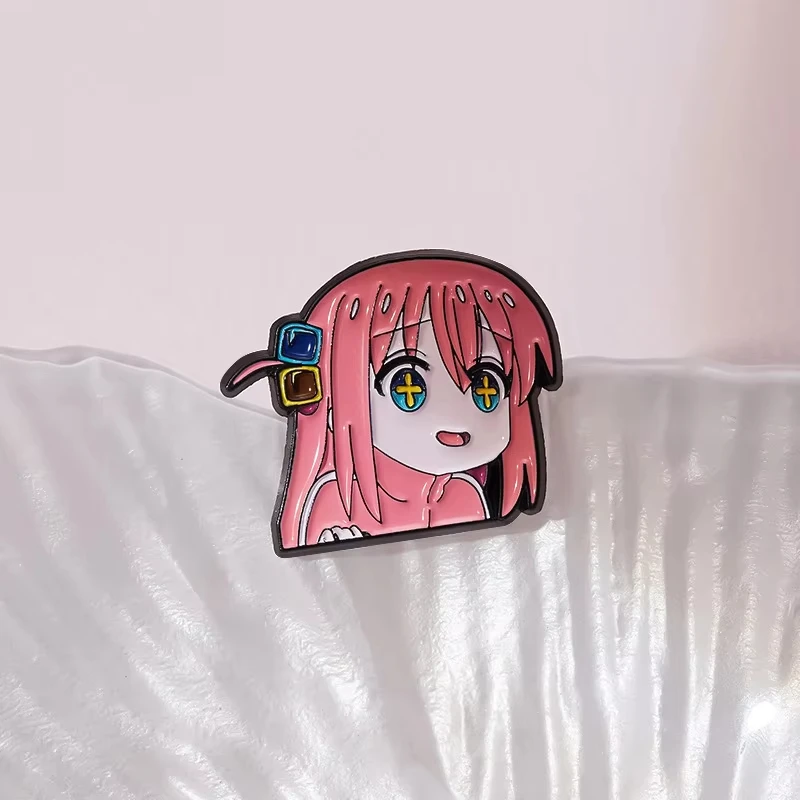 ぼっちザロックアニメコスプレブローチかわいいキャラクターピン衣類バックパックラペルバッジファッションジュエリーアクセサリーギフト