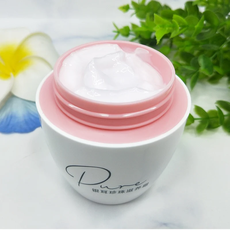 40g Tremella Pearl Cream Nourish Face Cream Whitening Face Lifting Skin Care Day&Night Cream Hydrating Cream Shrinke Pores