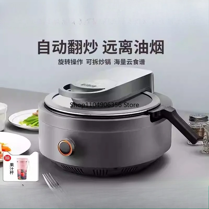 for CJ-A9 220V Dishes Making Machine Fully Automatic Household Intelligent Cooking Machines 1200W Kitchen Cooking Machinery A9
