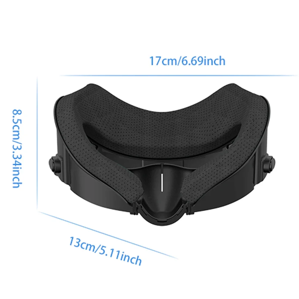 6 في 1 ترقية AMVR بو الجلود قناع الوجه غطاء ل ميتا كويست 3 واجهة الوجه الارتفاع قابل للتعديل قوس VR نظارات الملحقات
