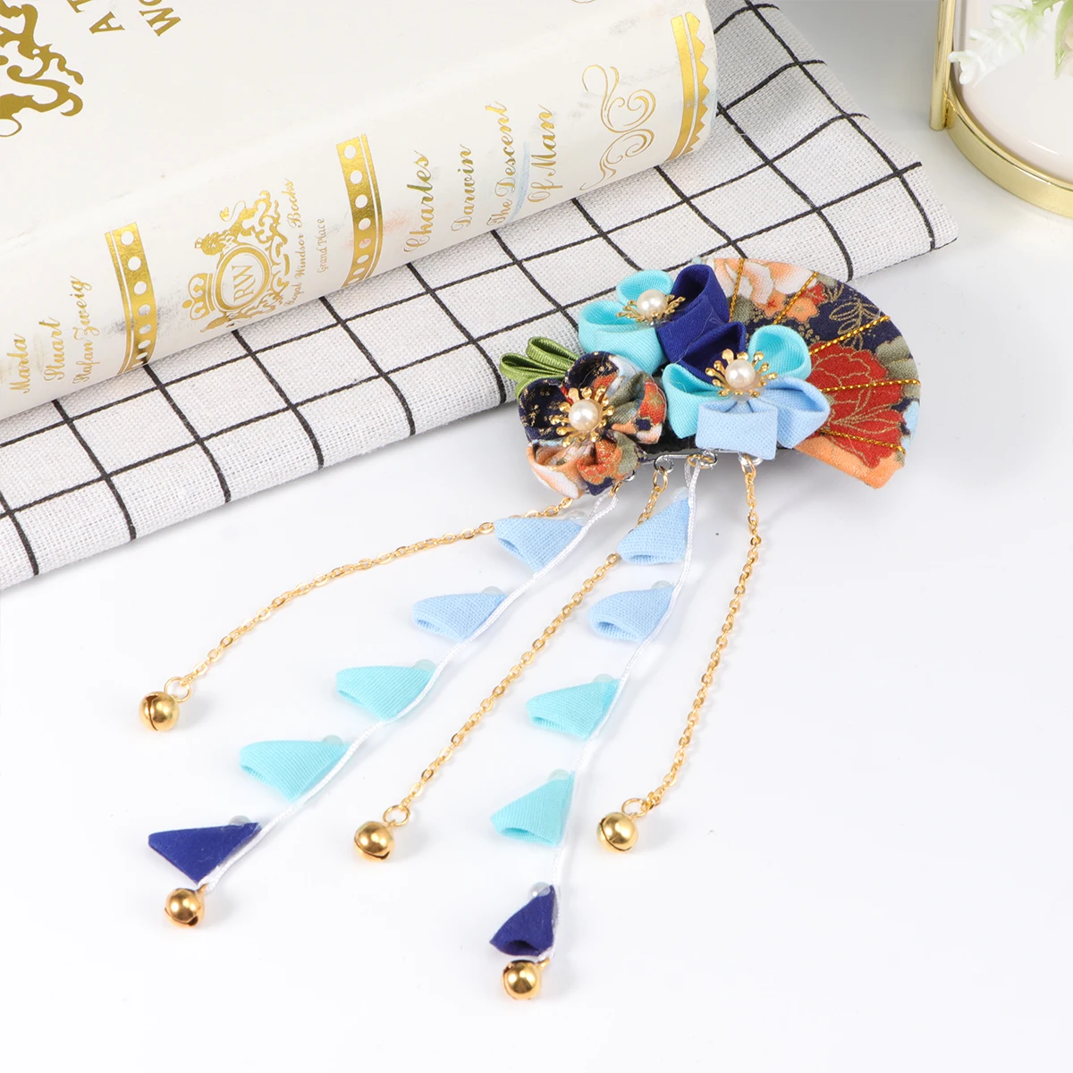 

1pc Japanese Style Hair Clips Bridal Wedding Party Headpiece Accessories for Girls Women Flower Hairpins Hair Decorations