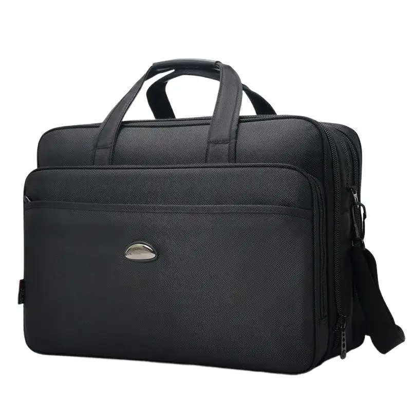 

Business Large Capacity Men's Briefcase Fashion Oxford Handbag 17 "Inch Laptop Bag High Quality Male Shoulder Messenger Bag