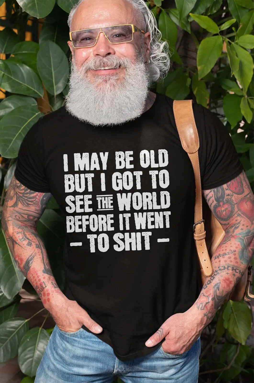 Men's Funny Grandpa Papa Dad shirt Grandfather joke humor gifts