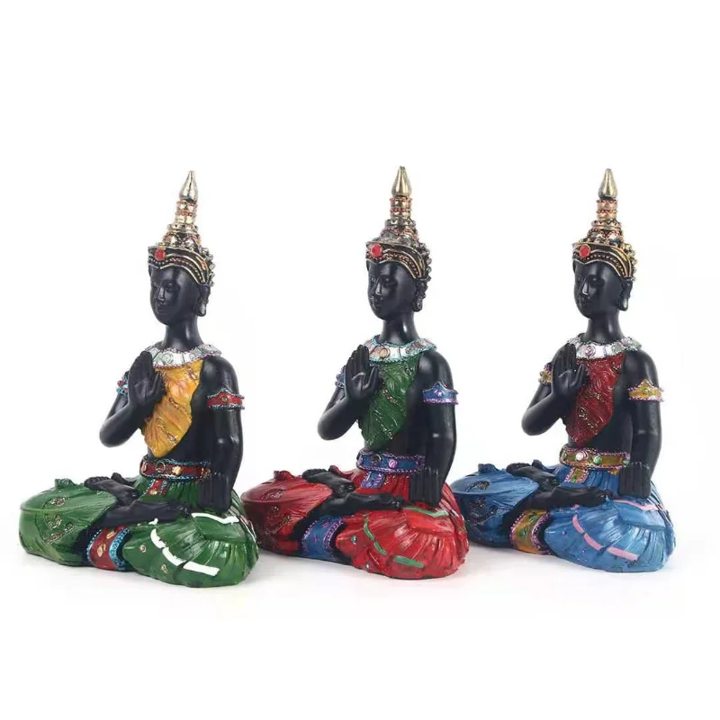 2022 Southeast Asian Crafts Resin Ornaments Indian Church Buddhist Ornaments Buddhist Supplies Fish Tank Ornaments