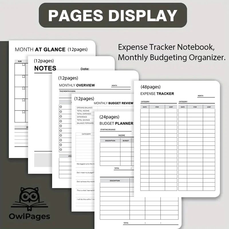 Budget Planner, Monthly Bill Tracker Book 4