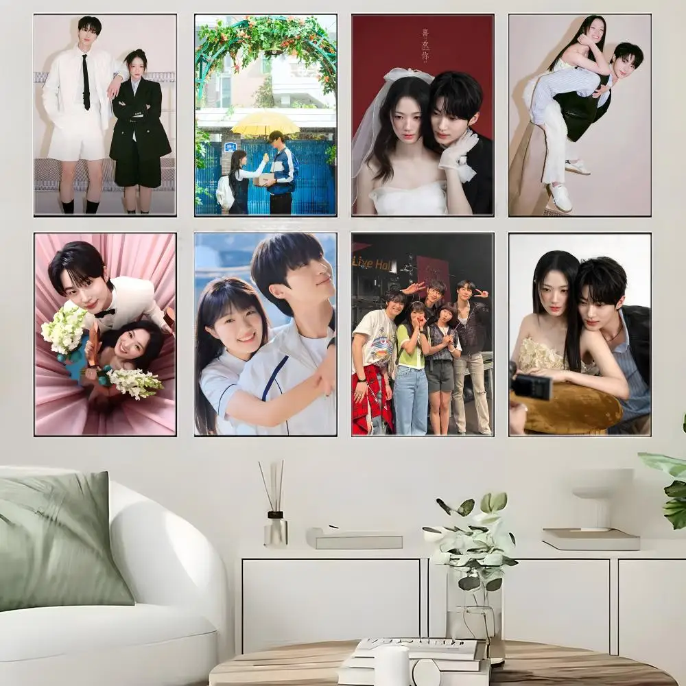 Romance Kdrama L-Lovely Runner Poster Crease Free Waterproof Durable All Space Wall Decor