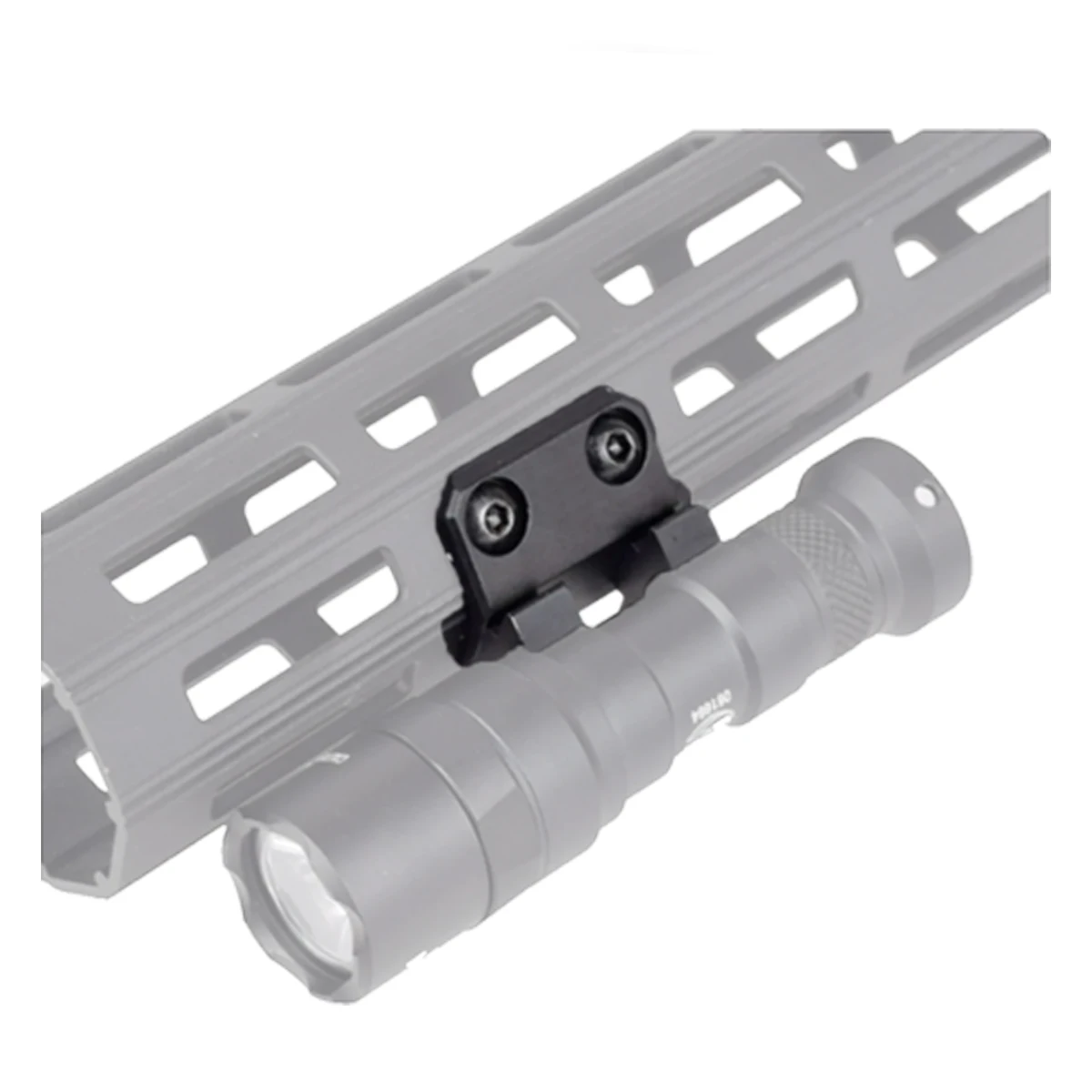 

Tactical Surefire M300 M600 Offset Scout Mount Fit Mlok Keymod SMR Rail Base ARIS Series Hunting Airsoft Gun Flashlight Mount