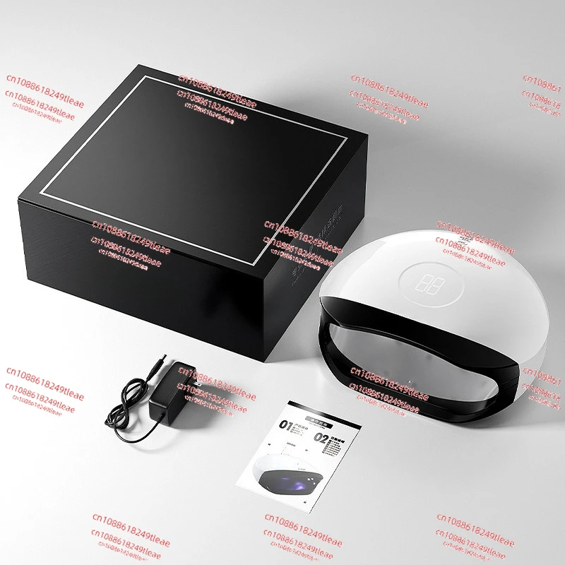 

56W high-power nail lamp phototherapy machine LED intelligent induction quick-drying nail lamp baking lamp