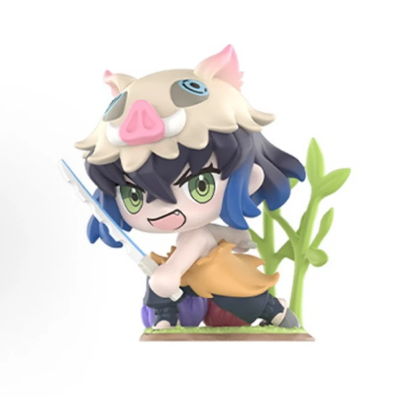 Demon Slayer Anime Cartoon Figur Blind Box Serie Tanjiro Kamado & Nezuko Kreative Personalisierte Statue Modell Ornament Überraschung