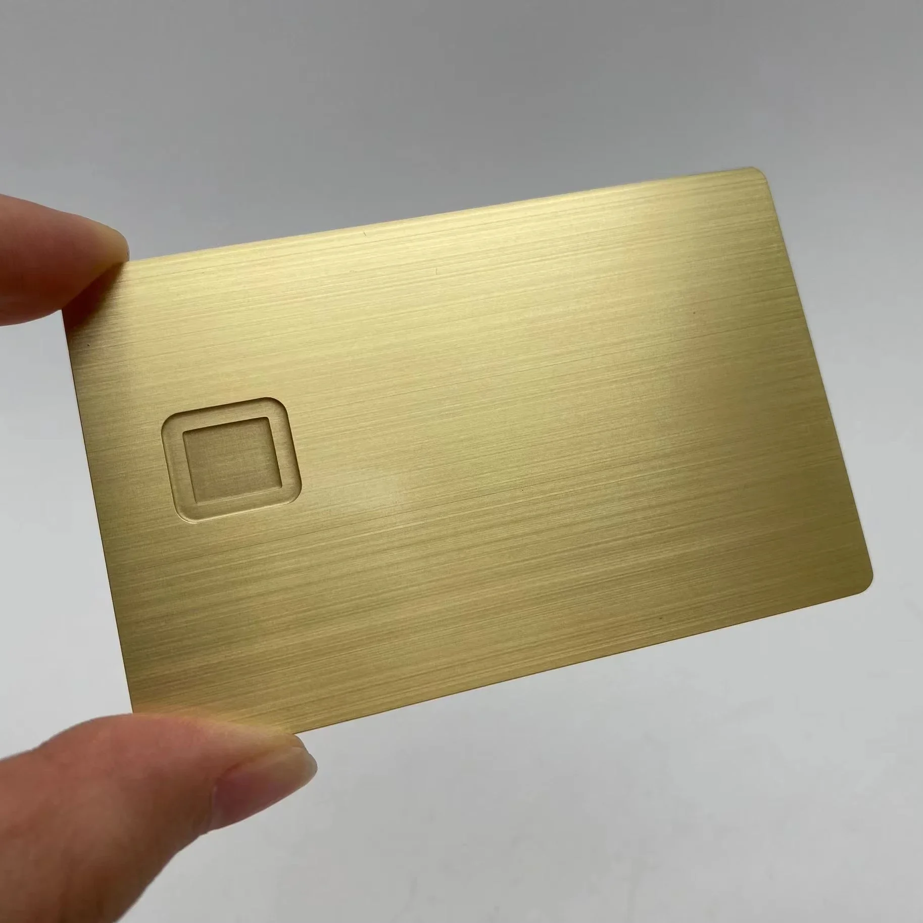 

Нержавеющая сталь 4442 4428, пустая карта с металлическим чипом, NFC, бизнес-кредитная карта, металлические визитные карточки на заказ