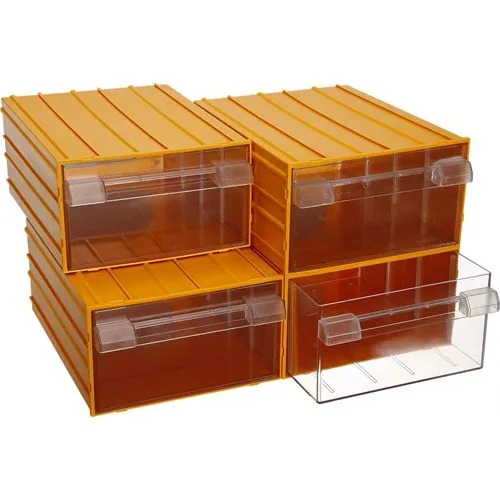 Mano Tiroirs Boîte Jaune