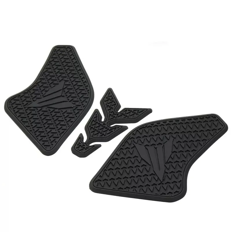 Nueva motocicleta para MT-07 MT 07, almohadilla lateral antiarañazos para tanque de combustible, almohadilla de agarre para rodilla, pegatinas laterales impermeables 2021-2023