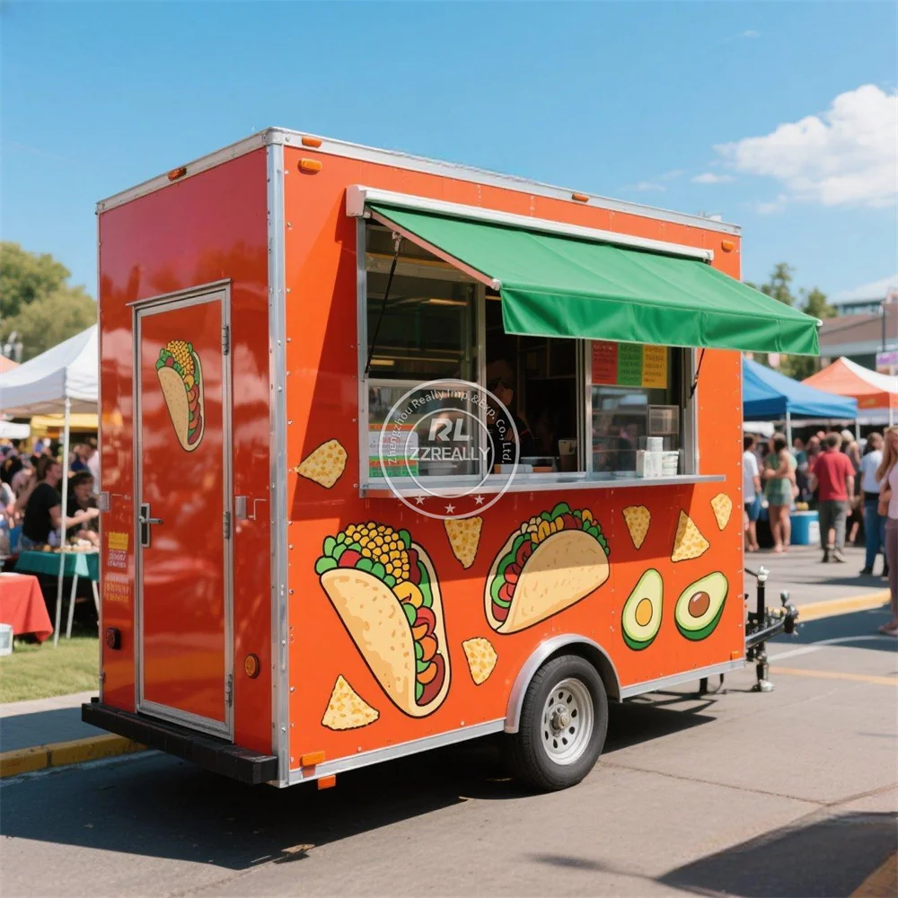

Концессионный прицеп для общественного питания, австралийский стандарт, мобильная тележка для мороженого, ресторан для пиццы, полное оборудование, грузовик для уличной еды, прицеп F