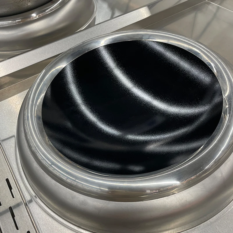 Cocina de inducción comercial TLF con estufa eléctrica Vertical grande de acero inoxidable para cocinar Wok