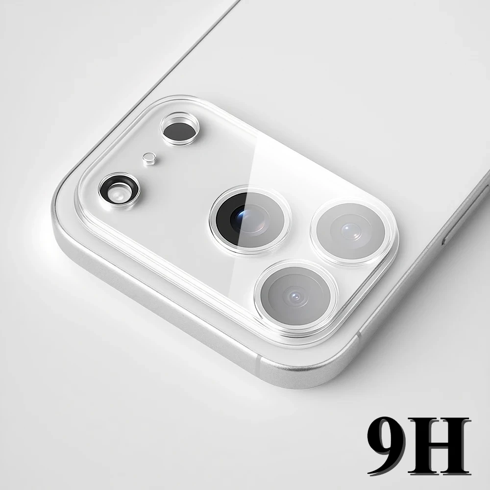 9H HD Transparente Linse Gehärtetes Glas Film Für IPhone17 Pro Max Air Anti Scratch Vollständige Abdeckung Kamera Screen Protector abdeckung Kappe