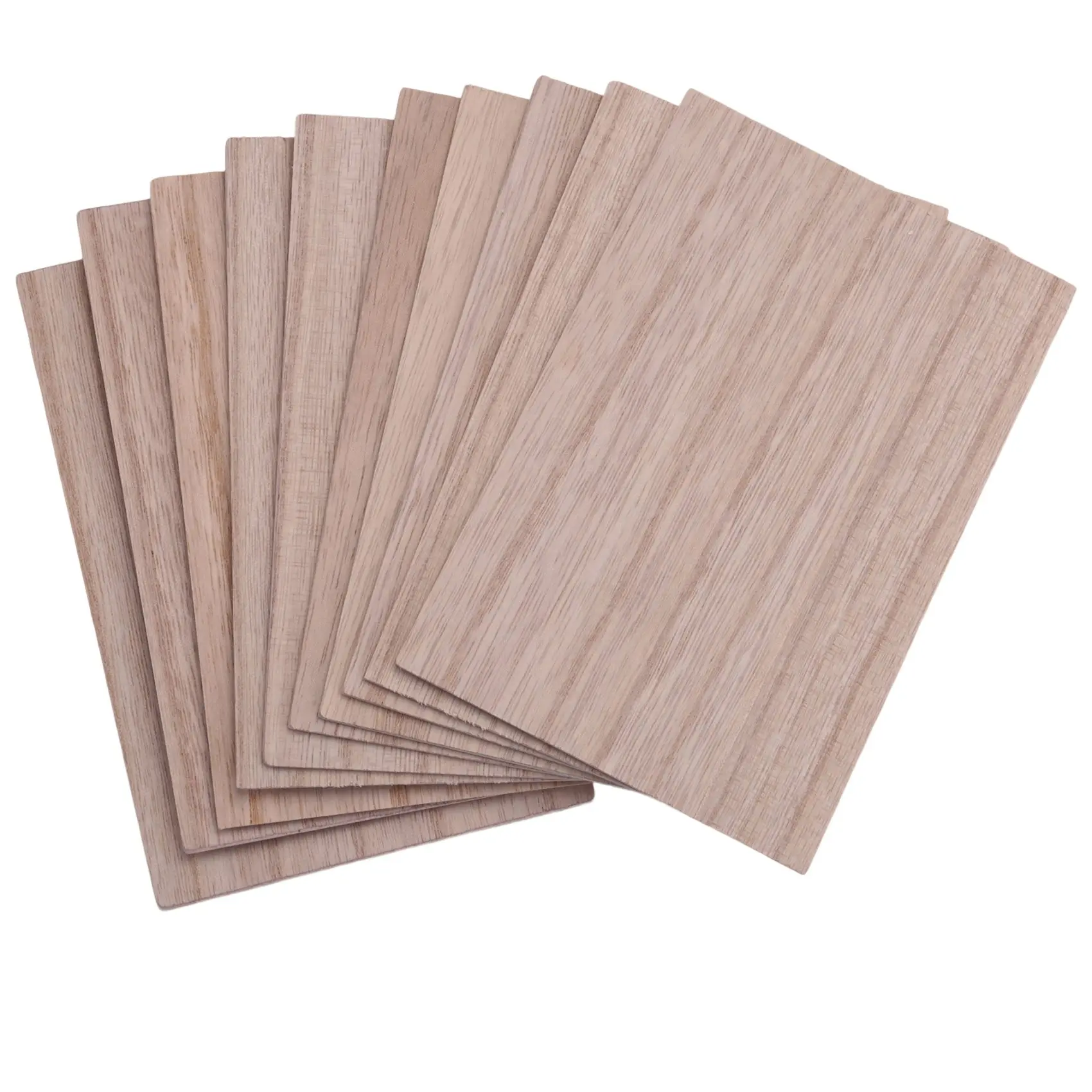 Láminas de madera de Balsa para manualidades, 10 piezas, placa de madera de 150x100x2mm, para casa, barco, modelo DIY