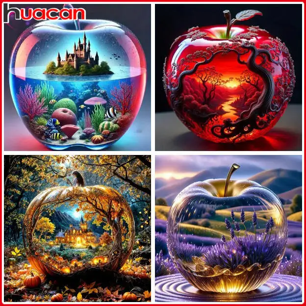 Huacan 2025, neue Kollektion, Diamantgemälde, Schmetterling, Blume, Diamant-Mosaik, Kunst, handgefertigte Heimdekoration