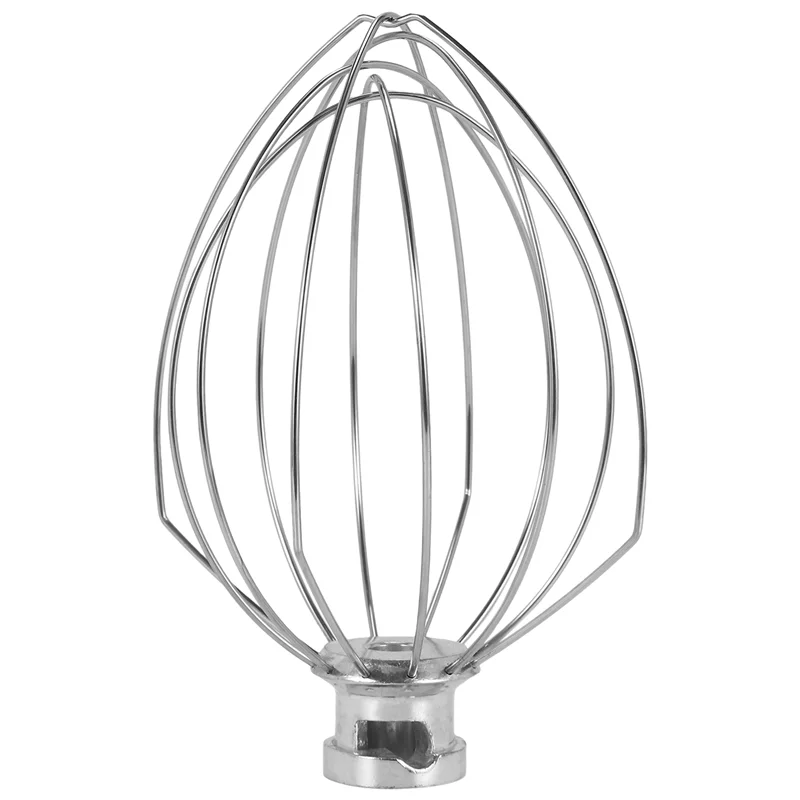 سوط سلك A59E لخلاط حامل كيتشن ايد 5QT رفع و6QT، مرفق خفق، استبدال محرك كريم البيض من الفولاذ المقاوم للصدأ